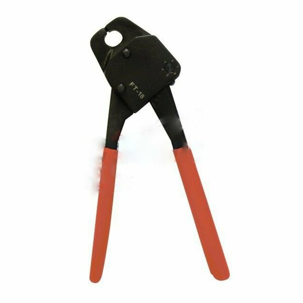 American Imaginations 0.75 in. Stainless Steel Black Pex Crimping Tool and Gauge AI-38813